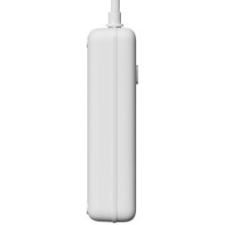 Удлинитель с сетевым фильтром 3х3м 10А 4USB + 2USBC 2500Вт ПВС 3х1 прямоуг. бел. КОСМОС FKsm3m-3gPF(W)USB