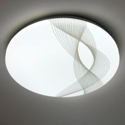Светильник светодиодный PPB WAVE 12Вт 4000К IP20 D215х50 JazzWay 5024625
