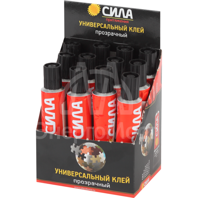 Клей универсальный прозр. 30мл туба СИЛА Б0035609