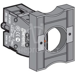 Основание с блок-контактом 1NO пласт. MTB2-EZ11 ОВЕН 43339