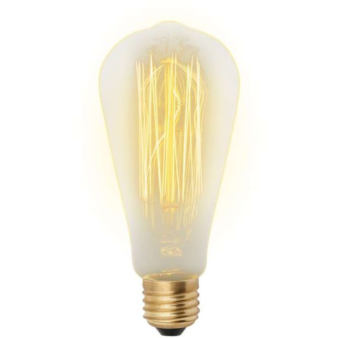 Лампа накаливания IL-V-ST64-60/GOLDEN/E27 60Вт E27 220-230В Uniel UL-00000482