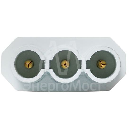 Кабель для подключения светодиодных линейных светильников ДБО-60/120/150 1м 3х0.75 бел. EKF ASC-W-1-LBL