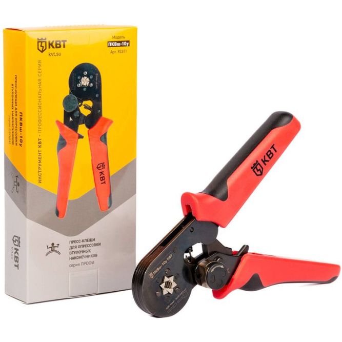 Пресс-клещи ПКВш-10у серия ПРОФИ КВТ 92311