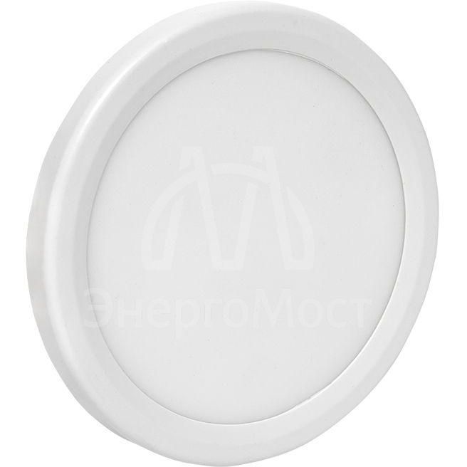 Светильник светодиодный ДВО 1003 6Вт 6500К IP20 встраив. Basic EKF DLL-1003-6-6500