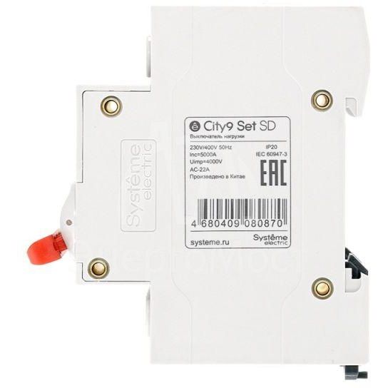 Выключатель нагрузки (ВН) 4P 40А 400В City9 Set SE C9S16440