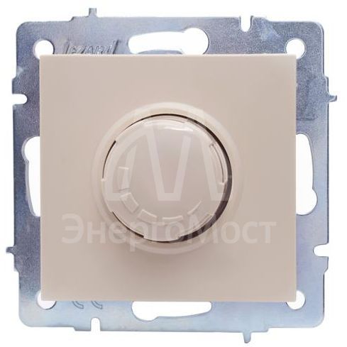 Механизм светорегулятора СП 800Вт VESNA кремов. LEZARD 742-0388-115