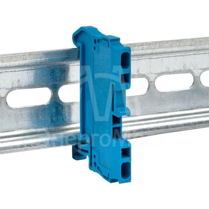 Колодка клеммная JXB-ST-2.5 31А самозажимная син. EKF plc-jxb-st-2.5-blue