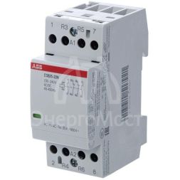 Контактор ESB25-22N-06 модульный (25А АС-1 2НО+2НЗ) катушка 230В AC/DC ABB 1SAE231111R0622
