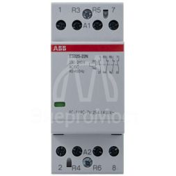 Контактор ESB25-22N-06 модульный (25А АС-1 2НО+2НЗ) катушка 230В AC/DC ABB 1SAE231111R0622