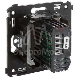 Диммер кнопочный СП Avanti &amp;quot;Белое облако&amp;quot; DKC 4400343