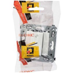 Диммер кнопочный СП Avanti &amp;quot;Белое облако&amp;quot; DKC 4400343