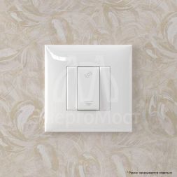 Диммер кнопочный СП Avanti &amp;quot;Белое облако&amp;quot; DKC 4400343
