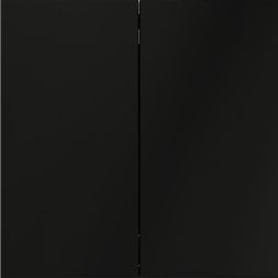 Выключатель 2-кл. СП S70 10А с самовозвратом механизм черн. матов. Voltum VLS020608