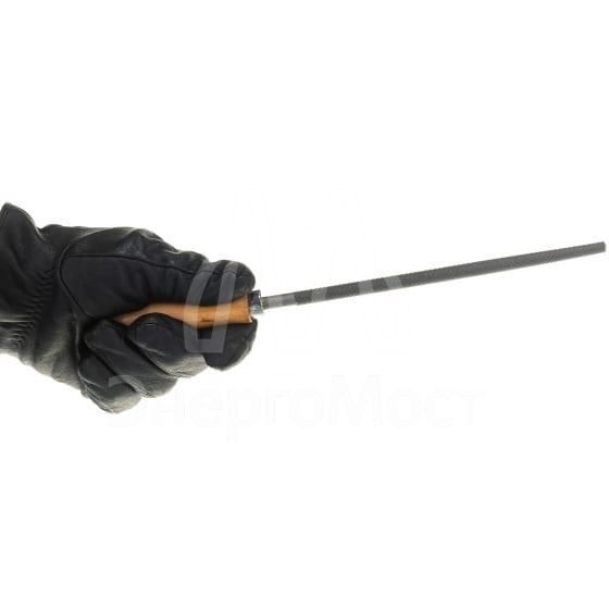 Напильник 200мм круглый деревянная рукоятка Вихрь 73/6/4/4