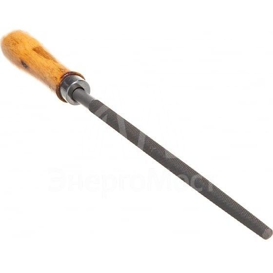 Напильник 200мм круглый деревянная рукоятка Вихрь 73/6/4/4