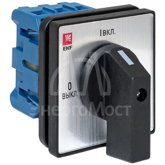 Переключатель кулачковый ПК-2-13 3П 25А &amp;quot;ВКЛ-ВЫКЛ&amp;quot; EKF pk-2-13-25