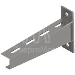 Консоль сварная KS100 INOX304 осн.50-100 нерж. сталь AISI 304 КМ LO10382