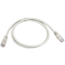 Патч-корд UTP кат.5 1.0м сер. Rexant 18-1002