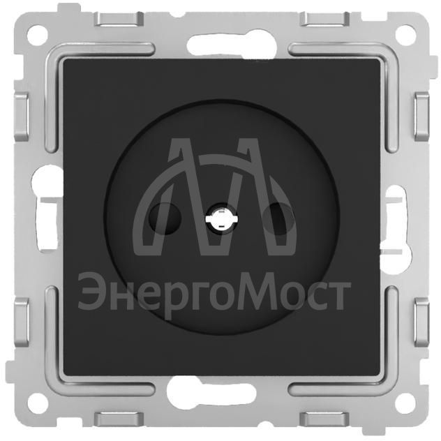 Розетка 1-м СП Pixel 16А IP20 без заземл. механизм карбон TOKOV ELECTRIC TKE-PX-R1-C14
