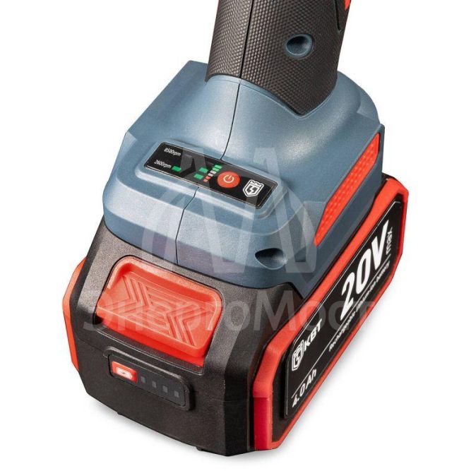 Машина шлифовальная угловая аккумуляторная бесщеточная GB-20-125 серия ПРОФИ КВТ 102595