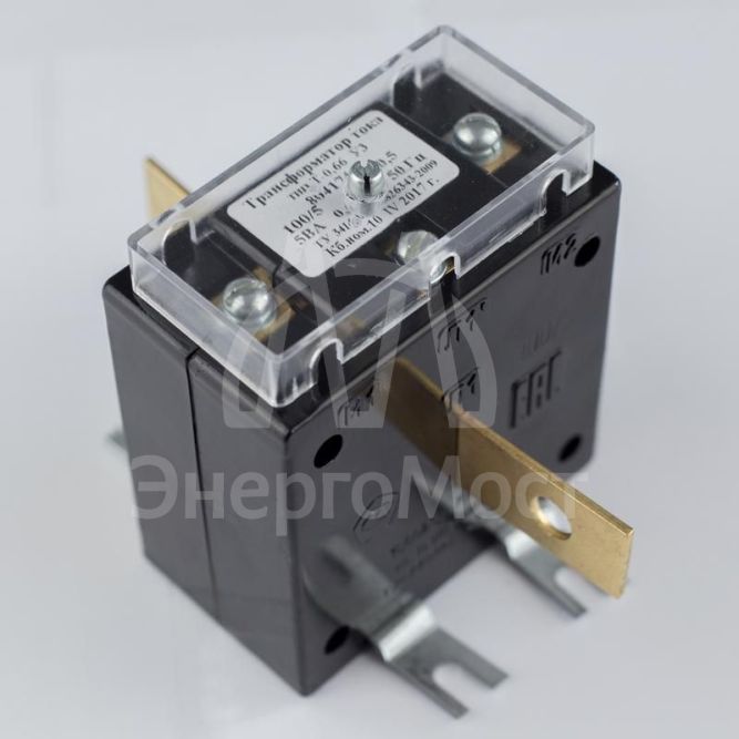 Трансформатор тока Т-0.66 100/5А кл. точн. 0.5S 5В.А Кострома ОС0000002200