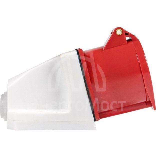 Розетка наружн. уст. 32А 380В 3P+РЕ IP44 (124) EKF ps-124-32-380