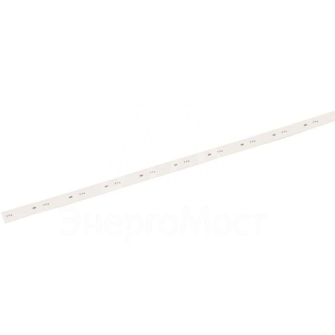 Трубка термоусадочная ТТУ 16/8 бел. 1м IEK UDRS-D16-1-K01