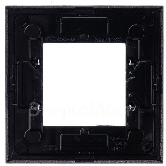 Рамка 1-м 2мод. Zenit шампань ABB 2CLA227100N1901