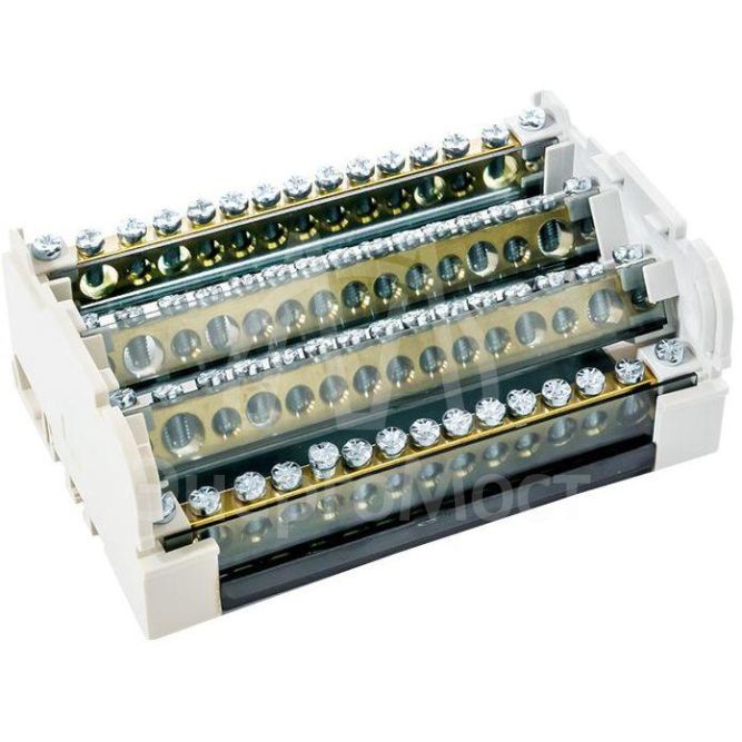 Шина нулевая в корпусе 4х15 EKF sn0-4x15