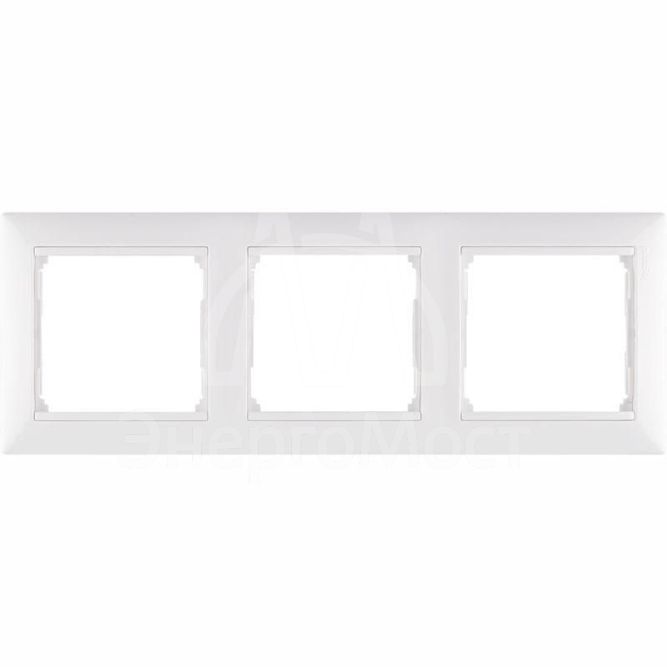 Рамка 3-м Valena горизонт. бел. Leg 774453