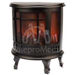 Камин светодиодный &amp;quot;Винтаж мини&amp;quot; с эффектом живого огня 24.8х12.7х30см черн. батарейки 3хС (не в комплекте) с USB Neon-Night 511-022