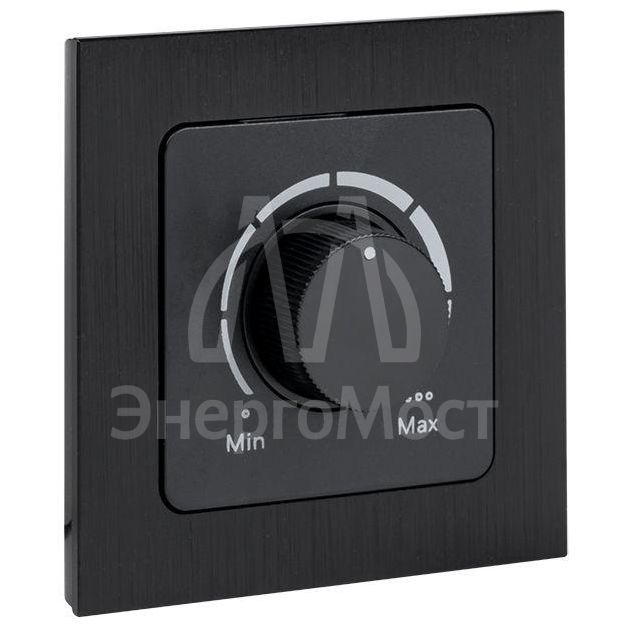 Механизм светорегулятора Стокгольм 600Вт 220В черн. PROxima EKF EZD06-101-10