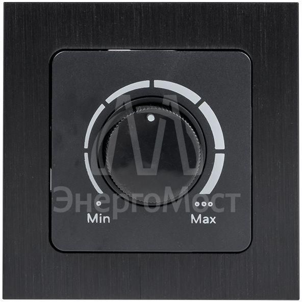 Механизм светорегулятора Стокгольм 600Вт 220В черн. PROxima EKF EZD06-101-10