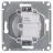 Механизм розетки 1-м СП Glossa 16А IP20 без заземл. бел. SchE GSL000141
