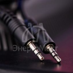 Шнур 3.5мм штекер стерео-3.5мм штекер стерео 0.5м REXANT 17-4100