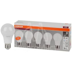 Лампа светодиодная LED Value LVCLA75 10SW/865 230В E27 2х5  RU  (уп.5шт) OSRAM 4058075577770