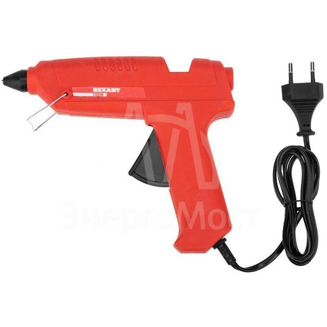 Пистолет клеевой 100Вт большой (блист.) REXANT 12-0105