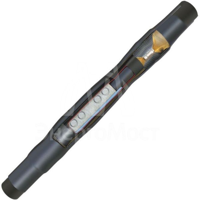 Муфта кабельная соединительная 1ПСТ-10 (70-120) с соединителем (комплект на 1 фазу) ЗЭТАРУС zeta21518