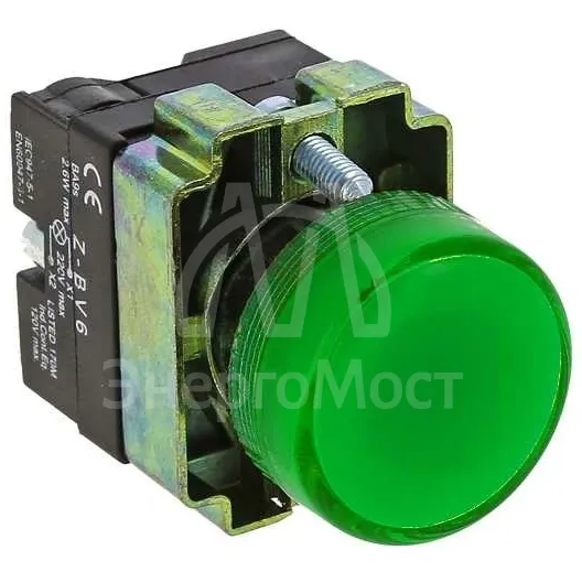 Лампа сигнальная BV63 зел. EKF xb2-bv63