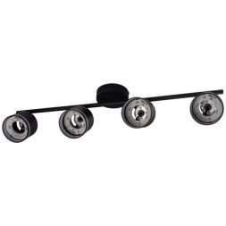 Светильник PCL-0704 max 20Вт (каждая лампа) 4xGX53 IP20 230В BL настен./потолочн. декор. под лампу JazzWay 5066885