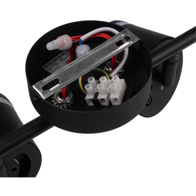 Светильник PCL-0704 max 20Вт (каждая лампа) 4xGX53 IP20 230В BL настен./потолочн. декор. под лампу JazzWay 5066885