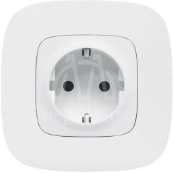 Панель лицевая Valena Life для розетки 2К+З бел. Leg 755200