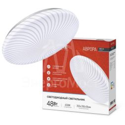 Светильник светодиодный DECO 48Вт 230В 6500К 3120лм 370х50мм АВРОРА IN HOME 4690612038704