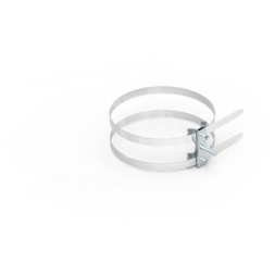 Хомут двойной трубный для изоляционной штанги d0-150мм M8 DKC NK3101