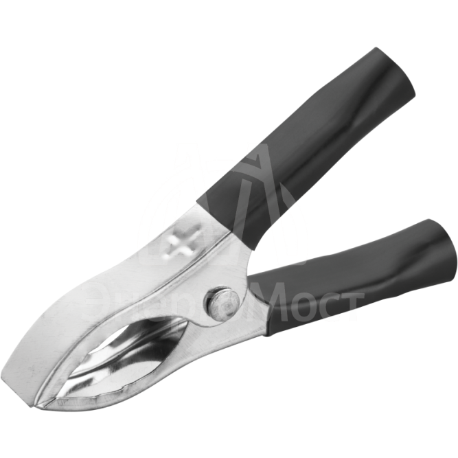 Зажим &amp;quot;крокодил&amp;quot; 30А 80 859 OAC-30A-75-B25 черн. ОНЛАЙТ 80859