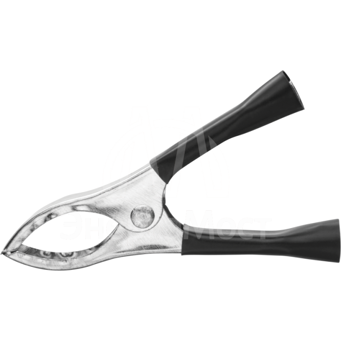 Зажим &amp;quot;крокодил&amp;quot; 30А 80 859 OAC-30A-75-B25 черн. ОНЛАЙТ 80859