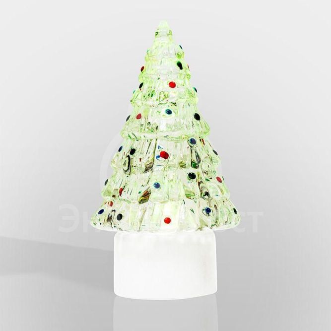 Фигура светодиодная &amp;quot;Елочка средняя&amp;quot; на подставке (батарейки 3хAG13(LR44) в компл.) 10.5см 1LED IP20 4.5В RGB NEON-NIGHT 501-048