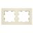 Рамка 2-м BRITE РУ-2-БрКр беж. IEK BR-M22-K10