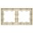 Рамка 2-м BRITE РУ-2-БрКр беж. IEK BR-M22-K10