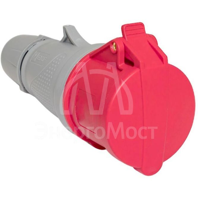 Розетка переносная 224 3P+PE 32А 380В IP44 PROxima EKF ps-224-32-380-PRO